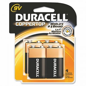 Duracell AA Duracell CopperTop Alkaline Batteries - Duracell Coppertop Alkaline Batteries, 9V - MN16RT4Z