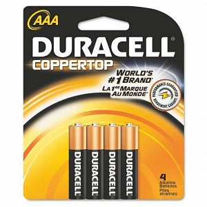 Duracell AA Duracell CopperTop Alkaline Batteries - Duracell Coppertop Alkaline Batteries, AAA - MN2400B4Z