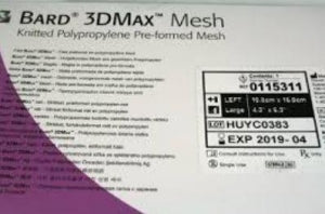 CR Bard 3DMax Mesh - 3DMax Mesh, Left, Size L, 4" x 6" - 0115311