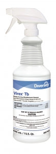 Diversey Virex TB Quaternary Disinfectants - Virex TB Disinfectant Cleaner, Quaternary Based, Resistance Temperature Detector, 32 oz. - 04743