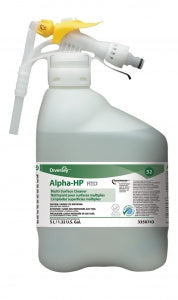 Sealed Air Alpha-HP Multi-Surface Cleaners - Accelerated Hydrogen Peroxide Multi-Surface Cleaner for RTD Dispensers, 5 L - 3350743