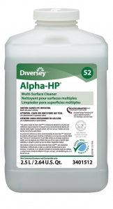 Sealed Air Alpha-HP Multi-Surface Cleaners - Accelerated Hydrogen Peroxide Multi-Surface Cleaner for J-Fill Dispensers, 2 L - 3401512