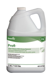 Sealed Air Diversey PROFI Floor Cleaner / Grease Remover - PROFI Floor Cleaner and Degreaser, 1 gal. - 4512759