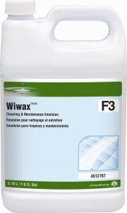 Sealed Air Floor Cleansers for Cleaning and Maintaining - Wiwax Rubber Floor Cleaner, 1gal. - 4512767