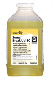 Sealed Air Suma Degreasers - Suma Breakup Solvent-Free Degreaser Cleaner for J-Fill Chemical Dispensers - 5192347