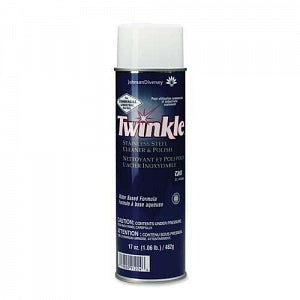 Diversey Twinkle Stainless Steel Cleaner - Twinkle Stainless Steel Cleaner, 17 oz. - 91224