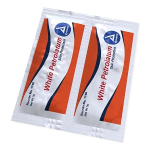 Dynarex White Petrolatum - White Petrolatum 5 g Foil Pack - 1140