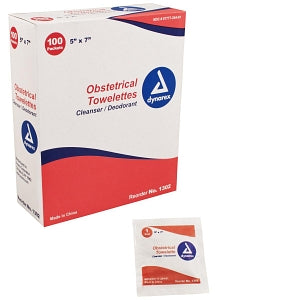 Dynarex Corp Obstetrical Towelettes - Obstetrical Towelettes - 1302