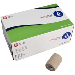 Dynarex Sensi Wrap Self-Adherent Compression Bandage - Sensi Wrap Self-Adherent Compression Bandage, Tan, 3" x 5 yd. - 3173