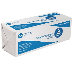 Teleflex Medical Nonsterile Gauze Sponges - Gauze Sponge, Nonsterile, 8-Ply, 2" x 2" - 3222