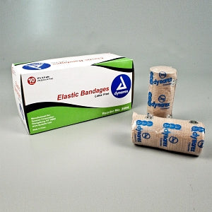 Dynarex Elastic Bandages - Elastic Bandage, 4" - 3664