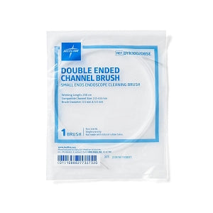 Medline Endoscopy Cleaning Brushes - Double-Ended Endoscopy Cleaning Brush with Two Small Ends, 230 cm Working Length, 5.5 mm Brush Dia., 2 to 4.8 mm Working Channel Dia. - DYK1002DBSE