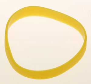 Price Chopper Medical Yellow Silicone ID Band - BAND ID, SILICONE, YELLOW - 57033