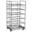 Medline Endoscope Transport Tray Carts - Transport Tray Storage Rack, 21" x 18.3" x 40" - DYKSTORAGE