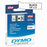 Dymo D1 Standard Cartridge Labels - D1 High-Performance Polyester Removable Label Tape, 3/8" x 23', Black on White - 41913