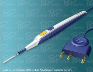 Bio-Protech Electrosurgical Handpiece (Pencils) - Electrosurgical Pencil with Safety Holster, Button Blade - PEN21