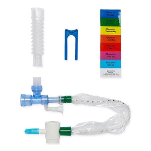 Medline ClearPro Closed Suction Catheter - ClearPro Double Swivel Closed Suction Catheter with Tracheostomy Connection, 14 Fr - DYNCPDS14T