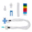 Medline ClearPro Closed Suction Catheter - ClearPro T-Piece Closed Suction Catheter with Endotracheal Tube Connection, 10 Fr - DYNCPTP10