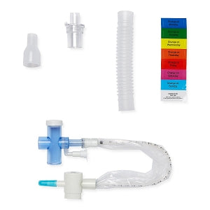 Medline ClearPro Closed Suction Catheter - ClearPro T-Piece Closed Suction Catheter with Tracheostomy Connection, 12 Fr - DYNCPTP12T