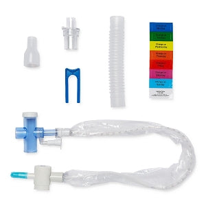 Medline ClearPro Closed Suction Catheter - ClearPro T-Piece Closed Suction Catheter with Endotracheal Tube Connection, 12 Fr - DYNCPTP12