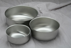 Polarware Company Stainless Steel Sponge Bowls - Stainless Steel Sponge Bowl, 5-1/2" x 2-5/8", 30 oz. - 100