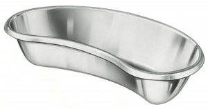 Polarware Company Stainless Steel Emesis Basins - Stainless Steel Emesis Basin, 9-15/16" x 5-9/16" x 2", 26 oz. - 10