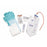 Medline Pre-Connected Red Rubber Intermittent Catheter Trays - Intermittent / Urethral Insertion with 15 Fr Red Rubber Catheter, Pre-Connected Drain Bag, Compact Packaging - DYND10407