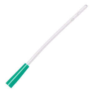 Medline Clear Vinyl Intermittent Catheters - Intermittent / Urethral Vinyl Catheter, Female, 14 Fr x 6" - DYND10703