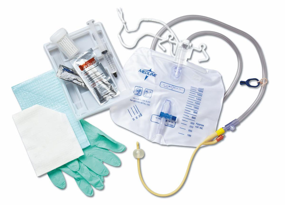 Two Layer Silicone-Elastomer Coated Foley Catheter Trays