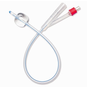 Medline SelectSilicone 100% Silicone Foley Catheters - Foley Catheter, 100% Silicone, 18 Fr, 10 mL, 2-Way - DYND11503