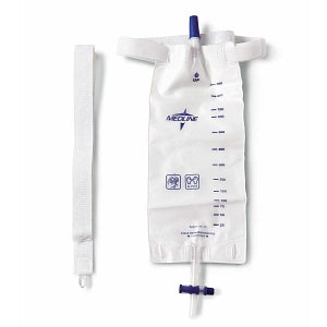 Medline Urinary Leg Bag Accessories - Elastic Leg Bag Strap with Hook-and-Loop Fastener - DYND12582