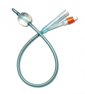 Medline Silvertouch 100% Silicone Foley Catheters - Foley Catheter, Silvertouch, 100% Silicone, 20 Fr, 30 mL, 2-Way - DYND141220