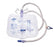 Medline Urinary Drain Bags - Drainage Bag, 2, 000 mL, Anti-Reflux Device with Slide-Tap - DYND15207