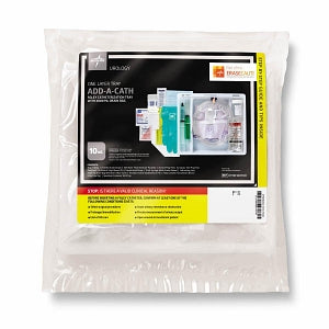 Medline Add-A-Cath 1-Layer Foley Catheter Tray with Drain Bag - One-Layer Add-A-Cath Tray with Drain Bag - DYND160100