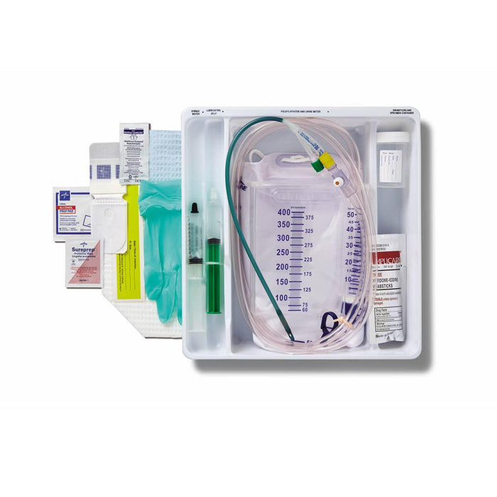 One Layer Silvertouch Silicone Foley Catheter Trays