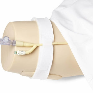 Medline Catheter Leg Straps - Adjustable Foam Catheter Leg Strap with Hook-and-Loop Closure - DYND16800