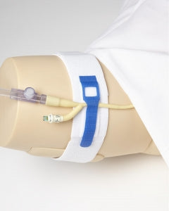 Medline Catheter Leg Straps - Elastic Catheter Leg Strap with Hook-and-Loop Closure - DYND16900