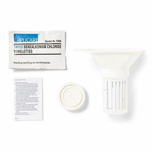 Medline Deluxe Mid-Stream Collection Sets - Deluxe Midstream Collection Kit, Funnel, 3 oz. Premium Cup - DYND30212