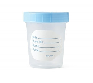 Medline General Use Specimen Containers - Specimen Container with Sterile Fluid Pathway, 4.5 oz. - DYND30350