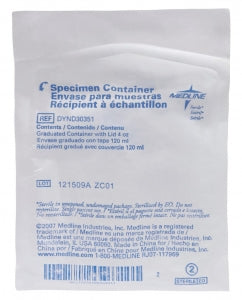 Medline O. R. Specimen Containers - OR Sterile Specimen Container, 4.5 oz. - DYND30351