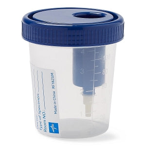 Medline Port-Access Specimen Containers - Specimen Container with Sterile Pathway Port Access, 4 oz. - DYND364975