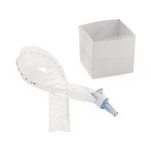 Medline Open-Suction Sleeved Catheters - 8 Fr Open-Suction Sleeved Suction Catheter with Cup, DeLee Tip - DYND40708F