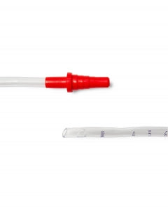 Medline Open Suction Catheters - 18 Fr Whistle Tip Continuous Valve Open Suction Catheter Straight Pack - DYND41964