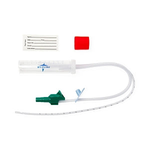 Medline Mucus / Specimen Traps - Sterile DeLee Mucus Trap with Catheter and Transport Cap, 20 cc Capacity, 10 Fr - DYND44110