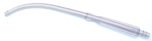 Medline Sterile Yankauer Suction Tools with Flange Tips - Sterile Flexible Yankauer with Flange Tip, No Vent - DYND50143