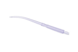 Medline Sterile Yankauer Suction Tools with Flange Tips - Sterile Flexible Yankauer with Flange Tip, No Vent, Fine Capacity - DYND50144