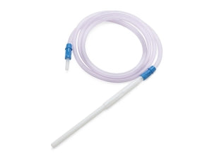 Medline Sterile Poole Tip Yankauers - Sterile Rigid Yankauer with Poole Tip and 72" Nonconductive Vinyl Tubing - DYND50172