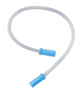 Medline Universal Suction Tubing with Scalloped Connectors - Sterile Universal Suction Tubing with Scalloped Connectors, 3/16" x 20" - DYND50211