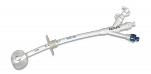 Medline Medline 3-Port Gastrostomy Tubes - Gastrostomy Tube, 3-Port Slip Luer Lock, 24 Fr, White, 1/Box - DYND70324