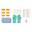 Medline Wet Skin Scrub Tray with CHG - Skin Scrub Tray with CHG - DYND70663